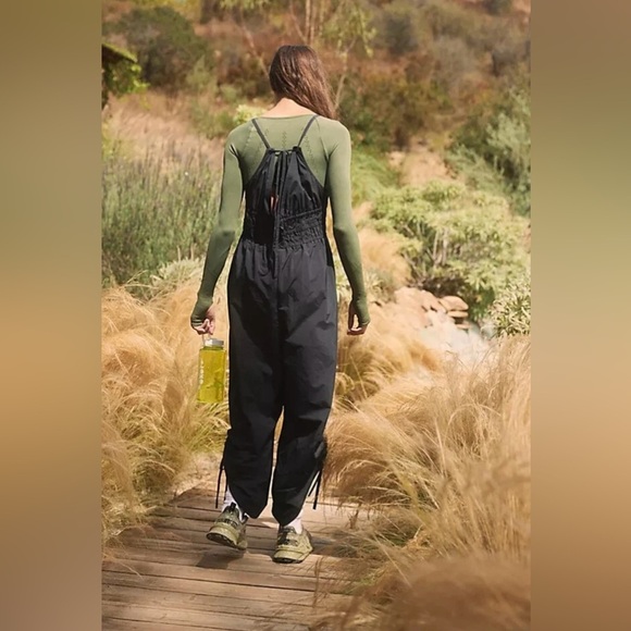 Free People Movement 'One Better One Piece' Jumpsuit, Black, small - Picture 2 of 9